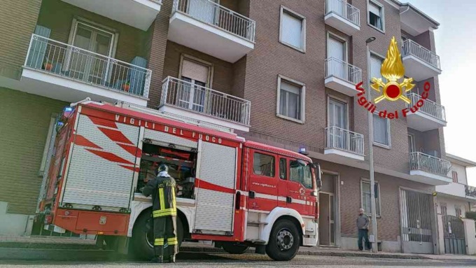 Fuga di gas in via Massaua a Vercelli