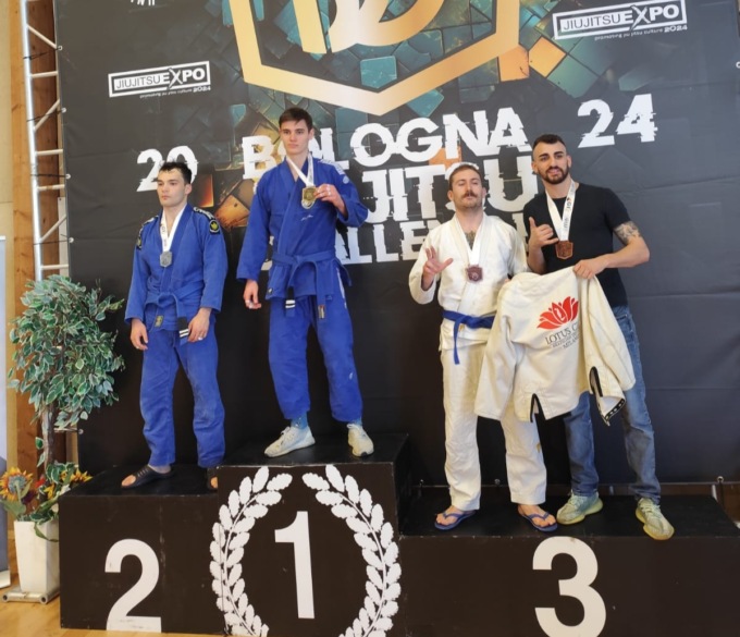 Pietro Ferrero vince il Bologna Jiujitsu Challenge