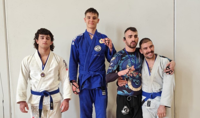 Il vercellese Pietro Ferrero doppio oro al Grapplink