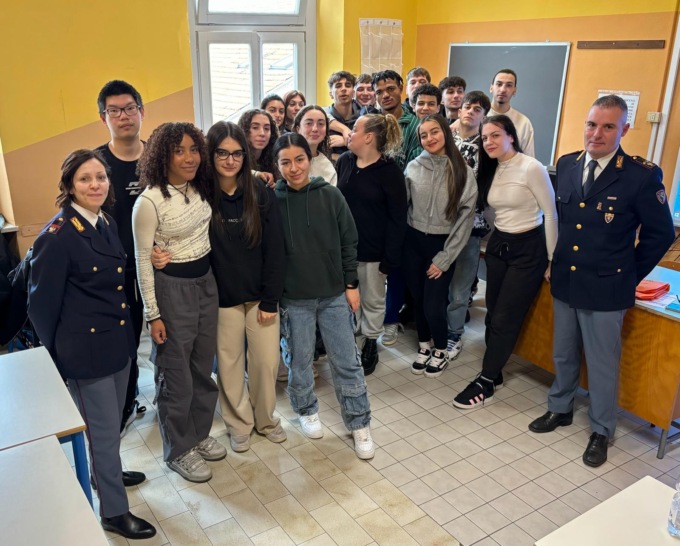 Allievi del Lanino a lezione di sicurezza stradale
