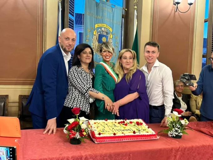 Taglio del nastro per la festa patronale di Asigliano