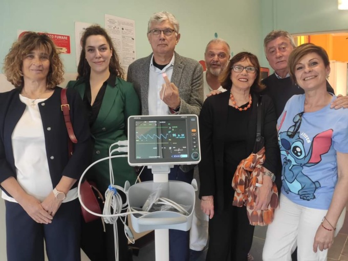 Per i piccoli pazienti del Sant’Andrea arriva il monitor multiparametrico