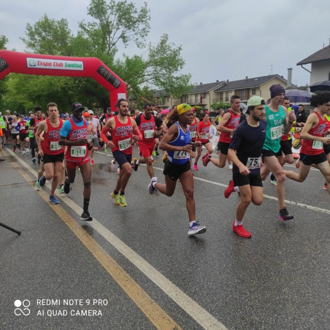 La pioggia non ha fermato i 750 runner di Del Riso…La maratona