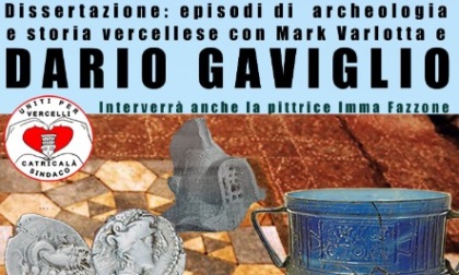 Conferenza di archeologia e storia vercellese promossa da Michelangelo Catricalà
