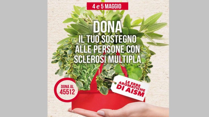Erbe aromatiche per sostenere l’AISM
