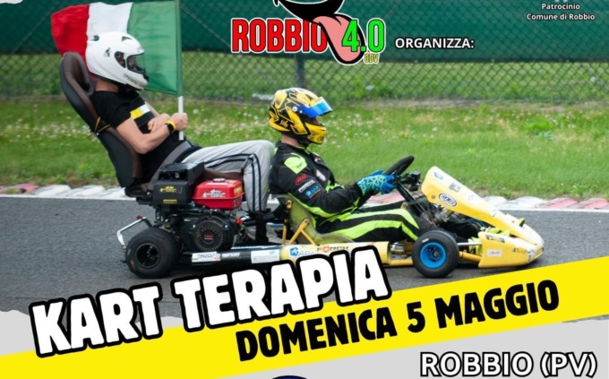 Kart-Terapia: evento a Robbio, invitata l’Unione Ciechi di Vercelli