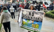 Sit-in a Biella del Movimento Valledora contro il progetto dell'inceneritore