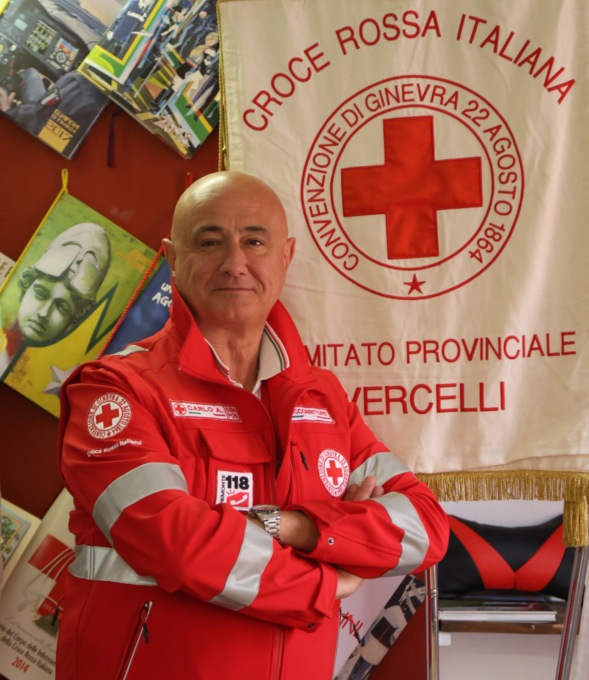 È Carlo Albricci il nuovo presidente di Cri Vercelli