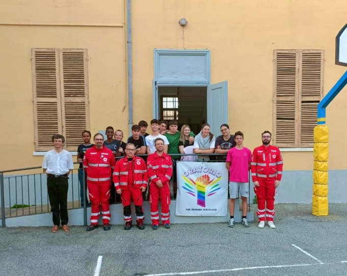 Festa in piazza Cavour per i 160 anni di Croce Rossa Italiana