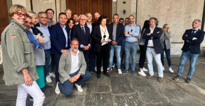 Il segretario della Lega Baglione esulta per la scelta vincente a Vercelli