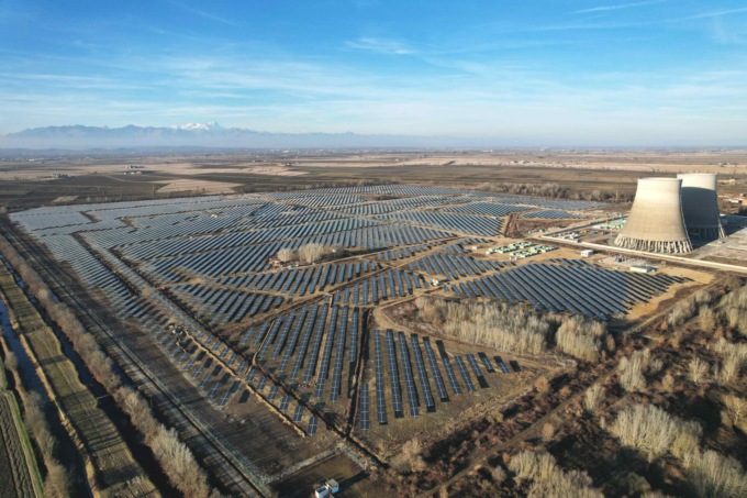 Entrata in esercizio la mega centrale fotovoltaica Enel di Trino
