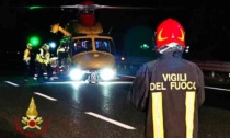 Il video dei soccorsi dell'incidente stradale di Borgo d'Ale