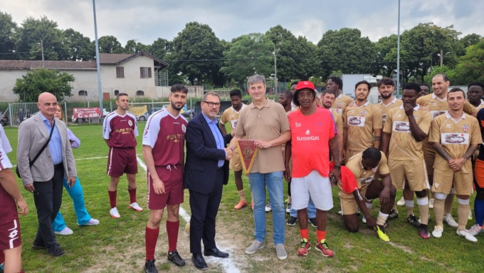 Finisce in parità il Rice Football Match della Cgil tra immigrati e Polizia