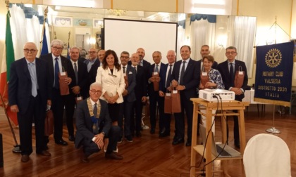 Passaggio di consegne per il Rotary Club Valsesia