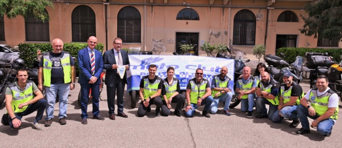 Il Moto Club Polizia di Stato di Vercelli presentato in Questura