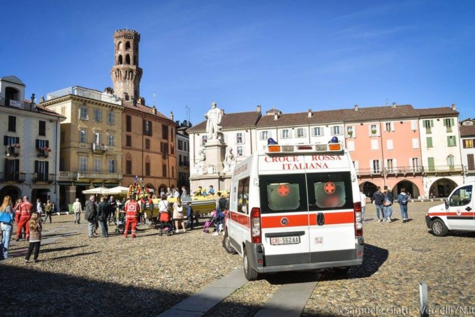 Domenica Croce Rossa in piazza Cavour per celebrare i 160 anni