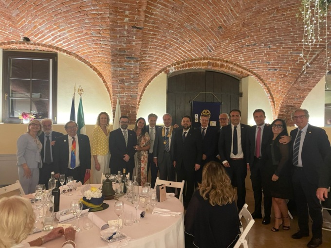 Passaggio di consegne per il Rotary Club Vercelli