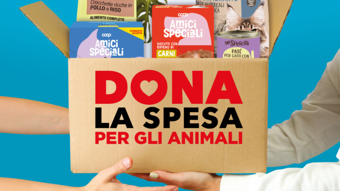 Con NovaCoop dona la spesa per cani e gatti abbandonati