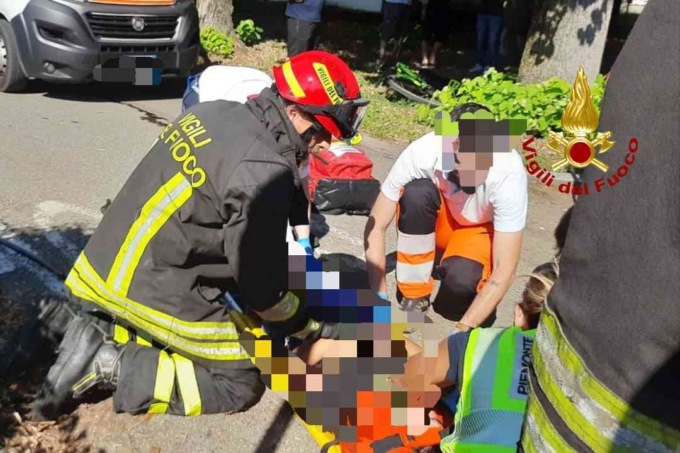 Scontro tra auto e moto ad Alice: un ferito
