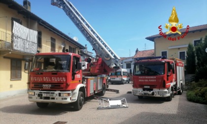 Persona soccorsa in casa a San Germano e trasportata in ospedale