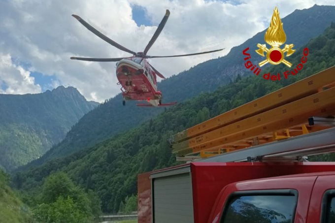 Escursionisti in difficoltà ad Alagna Valsesia: in salvo grazie all’elicottero Drago 150