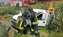 Incidente stradale a Tronzano: due persone coinvolte