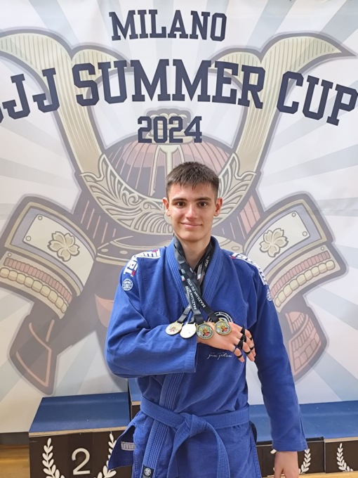 Poker di vittorie per Pietro Ferrero al Milano Bjj Summer Cup