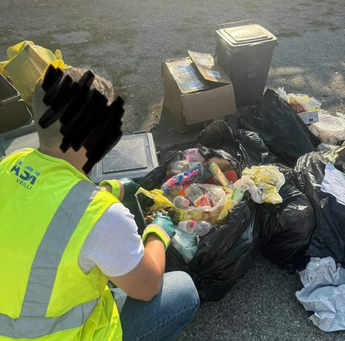 Verifiche sulla raccolta rifiuti ad Alice Castello