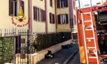 Principio d' incendio in via Restano