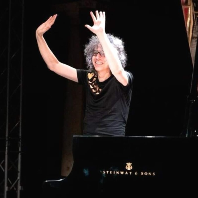 Il compositore Giovanni Allevi in concerto a Vercelli