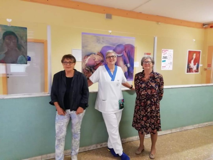 Settimana dell’allattamento : una mostra nei corridoi dell’ ospedale S.Andrea