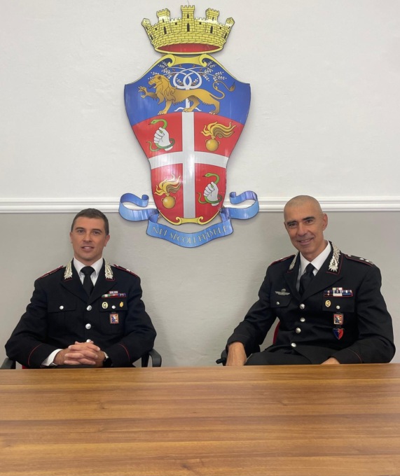 Avvicendamenti al Comando Provinciale dei Carabinieri di  Vercelli