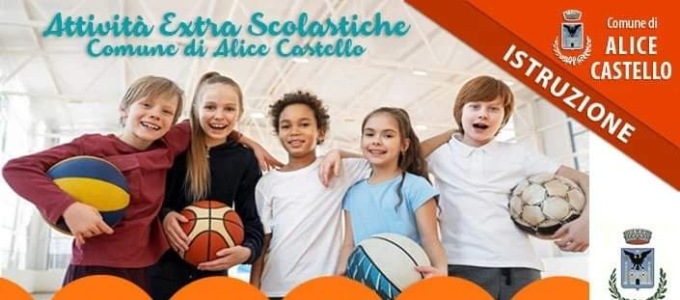 Progetto Scuola Viva ad Alice Castello: sport gratuito per i bambini