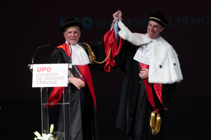 UPO: la cerimonia per Menico Rizzi, il nuovo Rettore
