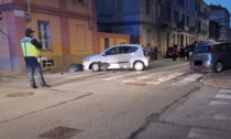 Scontro in via Durandi con feriti non gravi