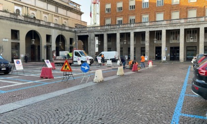 Al via oggi i lavori in piazza Zumaglini: alcuni parcheggi non saranno disponibili