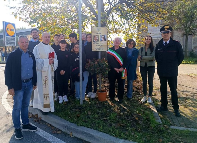 Commemorazione in ricordo dei piloti Pietro Venanzi e Herb Moran a Santhià