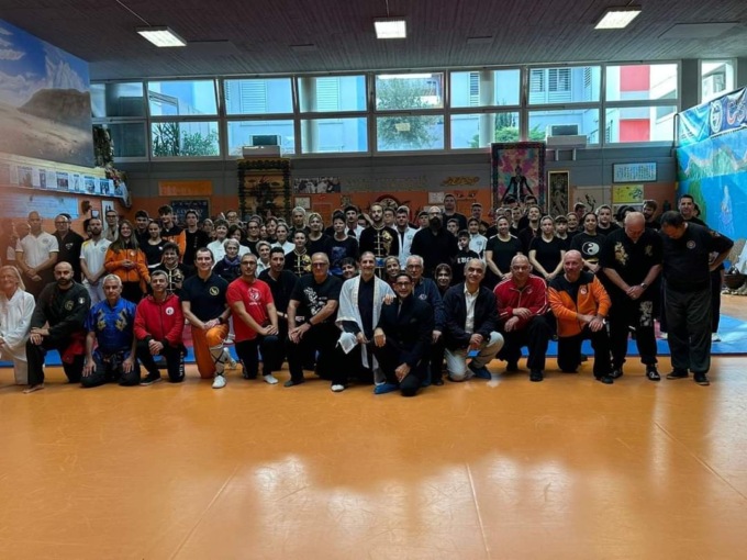Stage di arti marziali cinesi: oltre 200 partecipanti a Vercelli