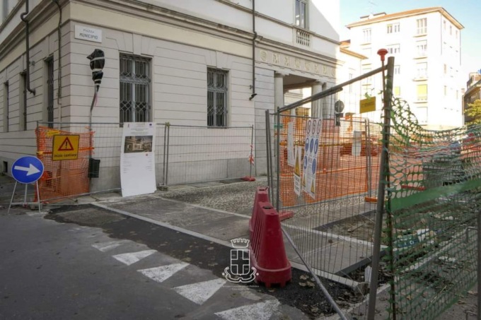 Prosegue il restyling in piazza del Municipio: conclusione a febbraio 2025