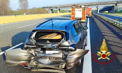 Incidente stradale sull 'A4: una persona elitrasportata in ospedale