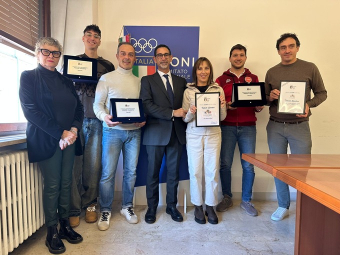 Benemerenze Coni: premiati Bottino e Gillone