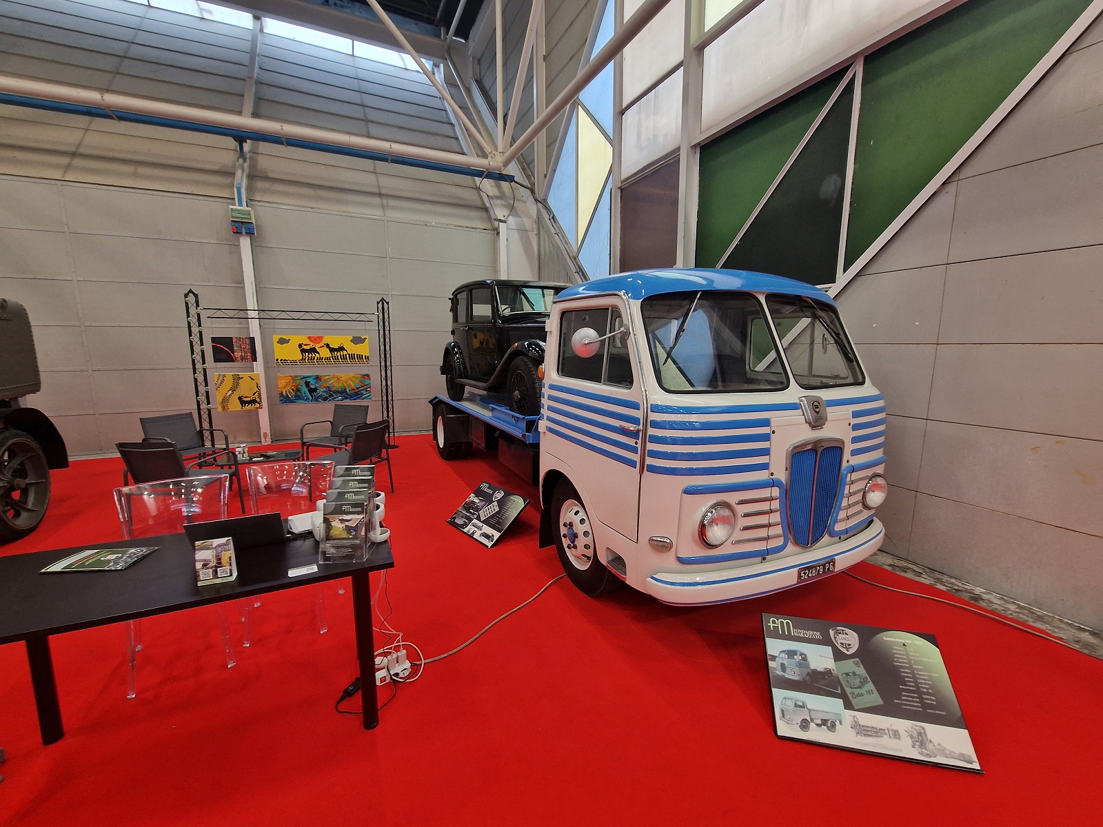 Auto e Moto d'Epoca 2024 - Il Lancia Beta 190 Z51 del 1960 nello stand della Fondazione Marazzato (4)