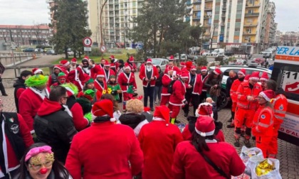 Babbi Natale per i bambini di Pediatria del S.Andrea: che successo!