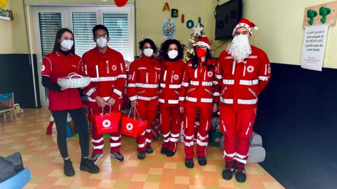 Croce Rossa Italiana di Vercelli ha fatto tappa in Pediatria