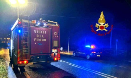 Auto a fuoco in corso Novara ieri notte