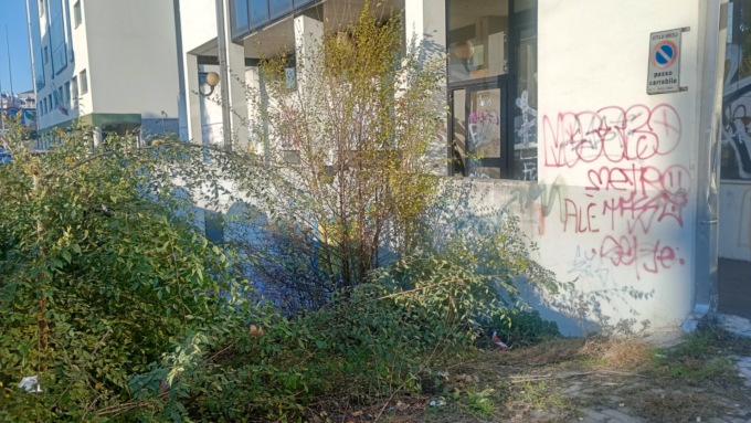 Via Pirandello: una zona sempre più al degrado