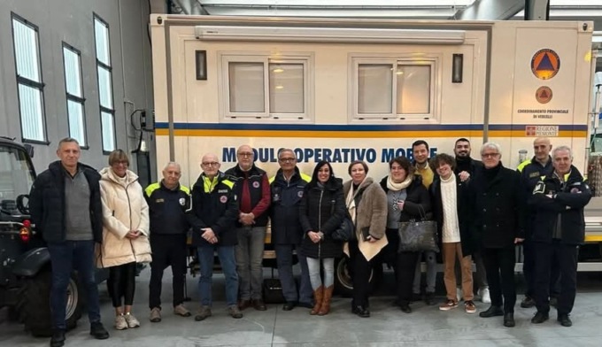 Protezione Civile: un “grazie” dalla città di Vercelli