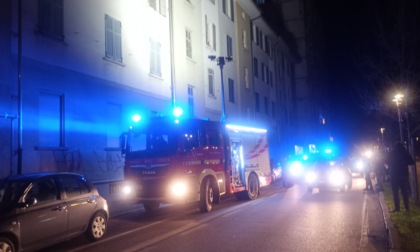 Incendio in largo Chatillon con una vittima