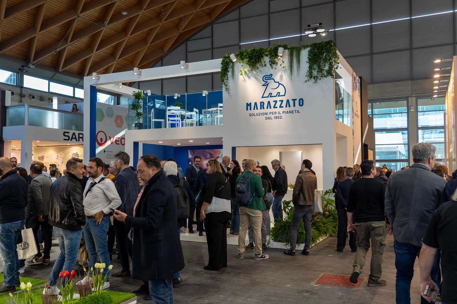 Lo Stand del Gruppo Marazzato a Ecomondo 2024