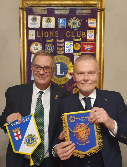 Lions Club Vercelli: un 2024 da incorniciare
